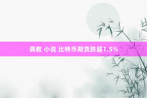 调教 小说 比特币期货跌超1.5%